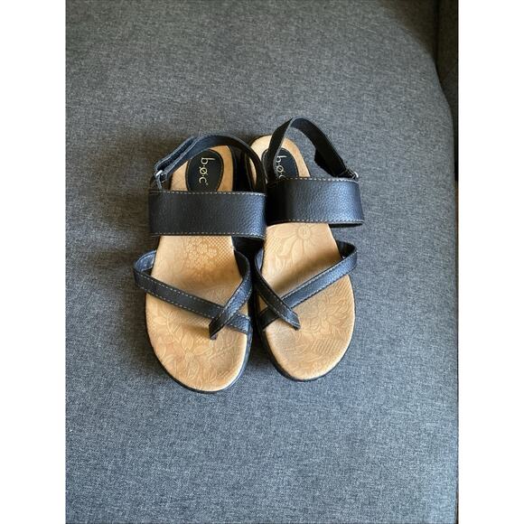 b.o.c. Born Concept Women's Size 8 Black SANDALS Pre-Owned - Picture 9 of 11